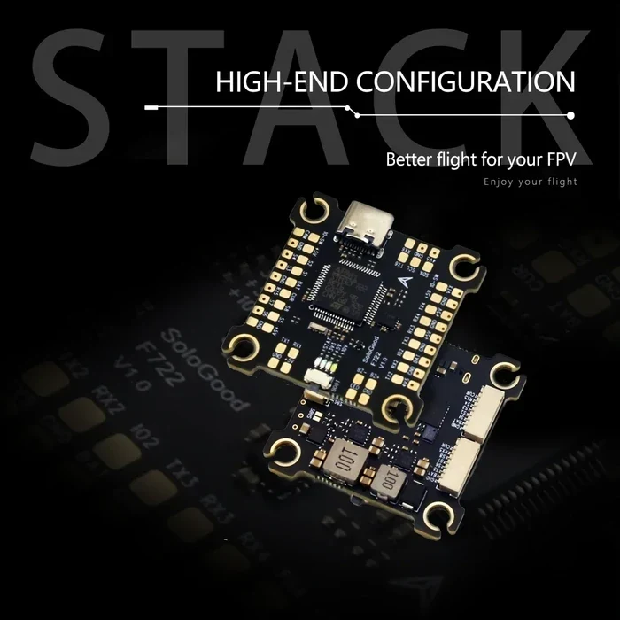 Політний стек SoloGood F722 із ESC 60a