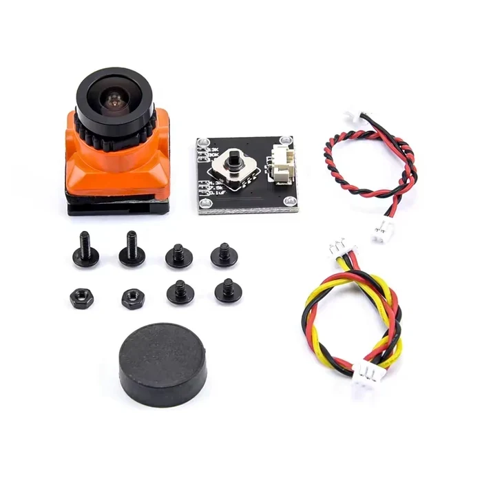 FPV Камера 1/3 CMOS 1500TVL B19 Mini FPV Camera 2.1mm Lens Power 5V-30V PAL / NTSC чорна